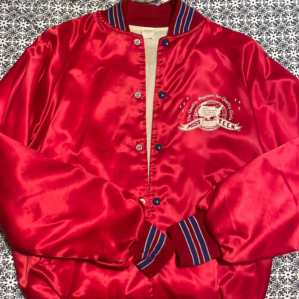 Super cute vintage 80s teen pageant jacket